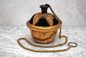 Vintage Single Chain Censer / Thurible, All Bronze (CU627) Chalice Co. - Picture 1 of 7