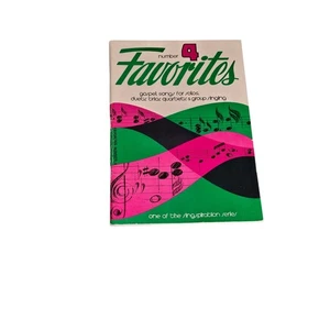 Favoriten Nummer 4 Gospelsongs Gesangsauswahl Singspiration 1956 - Bild 1 von 5