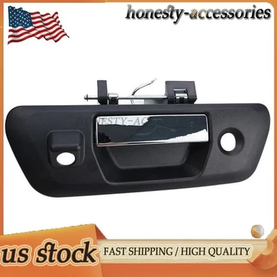 Fit 90606-4JG0C 15-19 Nissan NP300 Frontier Tailgate Handle With Camera/Key Hole Foto 1 de 4