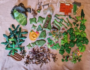 Playmobil Pflanzen Grünzeug Grün Palmen Bäume Zäune Konvolut - Bild 1 von 8