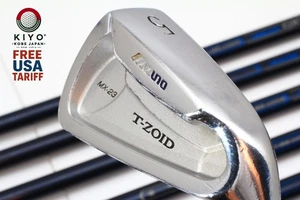 8Pcs MIZUNO T-ZOID MX-23 Iron set 5-6-7-8-9-PW-FW-SW Stiff Flex Graphite RH Iron - Picture 1 of 15