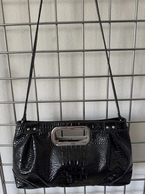 Bolso bandolera/de mano STYLE & CO charol de cocodrilo 100 % cuero PVC Foto 1 de 4