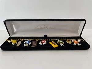 M&Ms Candies Mars Bettelarmband Danbury neuwertig Goldplatten Strass - Bild 1 von 7