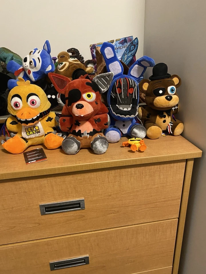 Lote de 2 Pelúcias X Smart FNAF Withereds Todas Marcadas ^^ - Imagem 1 de 4