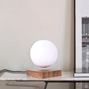 3D Printing Magnetic Levitating Floating Moon Lamp Night Light Room Table Decor - Picture 1 of 23