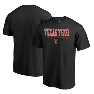 Men's Black Texas Tech Red Raiders Team Unity Football T-Shirt - Picture 1 of 3