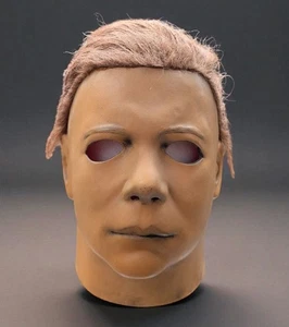 Halloween II (1981) Michael Myers Screen Accurate Latex Mask Warlock (Early Ver) - Picture 1 of 6