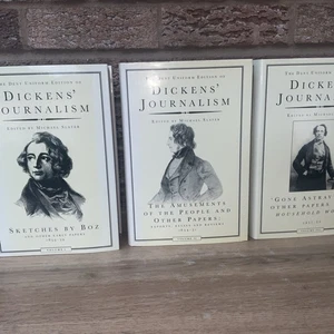 Volumes I II & III The Dent Uniform Edition Of Dicken’s Journalism DJ HB Slater - Foto 1 di 24