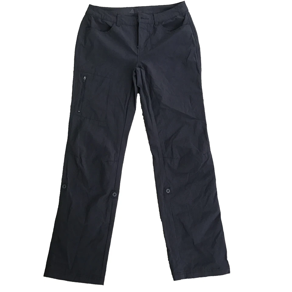 Bass Pro Shop Ascend Explorer Pants Women's Size 8 Black Outdoor Hiking 30 x 31 - Image 1 of 4