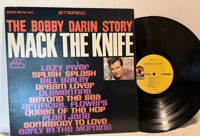 Bobby Darin-The Bobby Darin Story Vinyl LP, ATCO SD 33-1321, Re-Issue, 1968 - Image 1 of 2