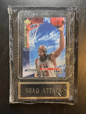 Várias placas de parede HOF 4" x 6" - Emmitt, Ripken, Rice, Shaq, Drexler, Barkley - Imagem 1 de 4