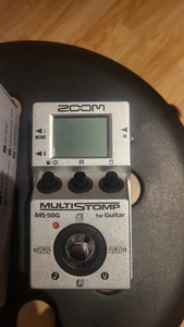 Zoom MS50G MultiStomp Multi Guitar Effect Pedal - Silver - Picture 1 of 4
