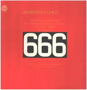 Aphrodites Child 666 NEAR MINT Vertigo 2xVinyl LP - Picture 1 of 1