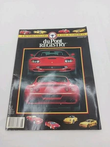 DuPont Registry August 1997 Exotic car magazine - Picture 1 of 3