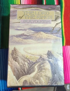 Lord of the Rings Trilogy J.R.R. Tolkien Box Set HC DJ 2nd Ed Houghton Mifflin - Imagen 1 de 6