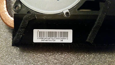 FAN & HEATSINK 3AFH6TMJT20 for FUJITSU LIFEBOOK A532 laptop - Image 1 of 3