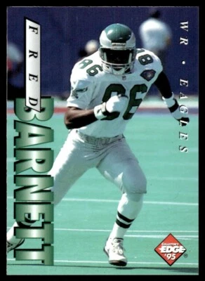 1995 Collector's Edge #153 Fred Barnett Philadelphia Eagles - Image 1 of 2