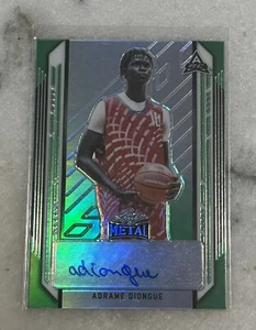 2022 leaf autograph Adrame Diongue green #/10 AUTO! San Jose State! - Picture 1 of 2