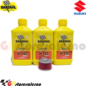 KIT OLIO + FILTRO OLIO BARDAHL XTC C60 10W40 SUZUKI 800 DR BIG 1994 - Imagen 1 de 1