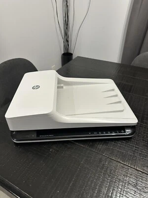 HP ScanJet Pro 2500 F1 Flatbed Scanner - White (FOR PARTS)  Missing Tray And Pwr - Image 1 of 4