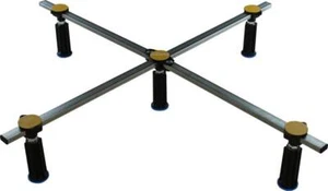 Poresta Ferroplast D5 Standard XL Wannenfüße 75 - 100 cm für Duschwanne flach - Bild 1 von 2