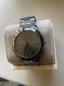 Orologio Michael Kors Originale MK8507 Donna Oversize Slim Runway Nero 42mm - Foto 1 di 8