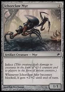 *MRM* FR/VF 4x Myr sanigriffe (Ichorclaw Myr) MTG Scars of mirrodin - Picture 1 of 1