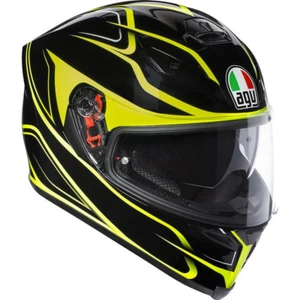 Casco Integral AGV K-5 S Múltiples Magnitude Moto Pinlock Black Yellow Mal S - Imagen 1 de 2
