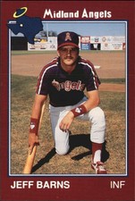1989 Midland Angels Grand Slam #5 Jeff Barns