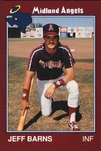 1989 Midland Angels Grand Slam #5 Jeff Barns