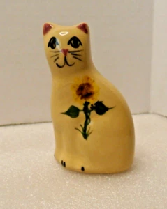 Statuina gatto piccolo Roseville in ceramica alpina - molto bella - Foto 1 di 4