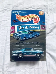 NIB Hot Wheels Van De Lamp’s Special Edition ‘67 Blue Pontiac GTO 1998 22269 - Picture 1 of 2