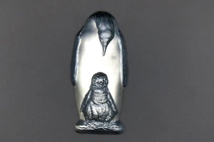 "Pinguino imperatore"", il pinguino imperatore moneta d'argento 88 g Isole Cook 2018" - Foto 1 di 7