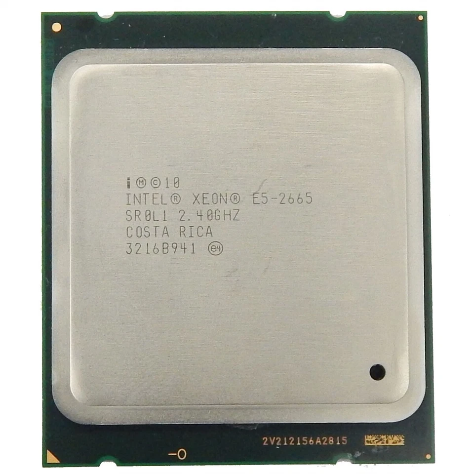 Intel Xeon E5-2665 2.4GHz Eight Core (BX80621E52665) Processor SR0L1 - Image 1 of 1