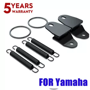For Yamaha Banshee YFZ350 Exhaust Muffler Pipe Springs Stays Mounts Hangers kit - Picture 1 of 7