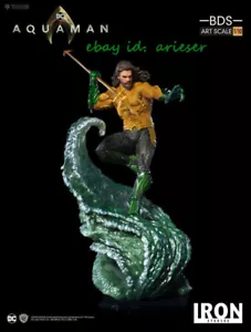 Iron Studios 1/10 Aquaman BDS Aquaman Movie Dc Comics In Stock New Toys Action - Picture 1 of 12