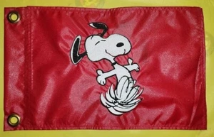 Custom Dancing Snoopy Safety Whip Flag ATV JEEP UTV Recumbent Trike AIRBOAT - Picture 1 of 4