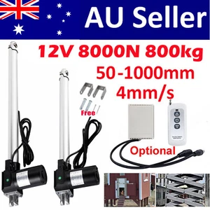 8000N 12V Heavy Duty Linear Actuator Long Stroke 100mm 200mm 500mm 800mm 1000mm - Picture 1 of 29