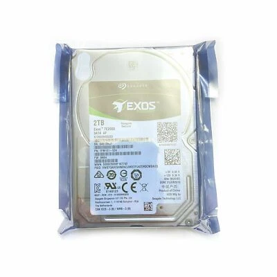 Seagate ST2000NX0253 Exos 7E2000 2TB SATA 6Gb/s 7200 RPM 2.5” Hard Drive HDD - Image 1 of 4
