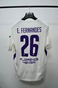 FC Fiorentina 2018 - 2019 Ediimilson Fernandes No26 Auswärtsspiel getragenes Trikot Le Coq - Bild 1 von 11