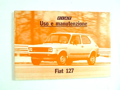 MANUALE USO E MANUTENZIONE AUTO D'EPOCA FIAT 127 4 ED 1977 - Immagine 1 di 4