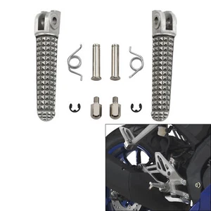 Reposapiés delanteros largos aptos para Yamaha YZF R1 1998-2025 YZF R6 2003-2020 - Imagen 1 de 11