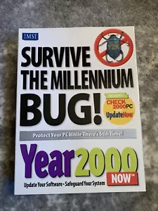 IMSI Survive The Millennium Bug Year 2000 Rare Big Box Y2k Software - Picture 1 of 10