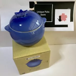 Le Creuset Petite Blueberry Casserole Mini Cocotte Vegetable Series 20oz - New - Picture 1 of 9