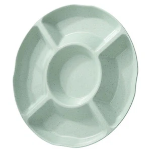 Durable Snack Tray Capacity Fruit 5-compartment Candy Plate for Snacks Fruits - Picture 1 of 19
