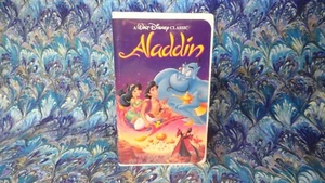 Walt Disney's Classic Aladdin Black Diamond Rare VHS ISBN: 1-55890-663-0 NICE - Bild 1 von 4