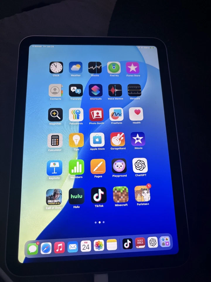 TikTok Installed On Both Ipad Mini A17 Pro And Hisense Qled 55 Inch Tv  - Image 1 of 4