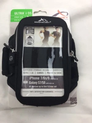 Armpocket Ultra i-35 armband for iPhone 6s/6, 7, Galaxy S6, S6 edge w thin case - Image 1 of 3