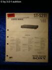 Sony Service Manual ST S211 Tuner  (#0565)