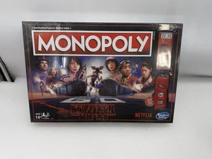 Monopoly Stranger Things Edition Board Game New In Slightly Damaged Box! - Picture 1 of 3